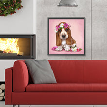 Load image into Gallery viewer, Diamond Painting - Full Round - puppy (30*30CM)