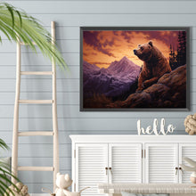 Load image into Gallery viewer, Diamond Painting - Full Round - alpine brown bear (40*30CM)