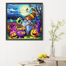 Load image into Gallery viewer, Diamond Painting - Full Round - halloween gnome (30*30CM)
