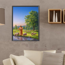 Load image into Gallery viewer, Diamond Painting - Full Round - Jesus by the river (30*40CM)