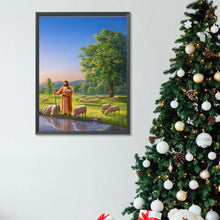 Load image into Gallery viewer, Diamond Painting - Full Round - Jesus by the river (30*40CM)