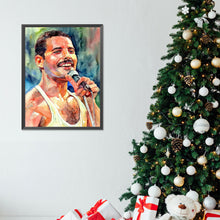 Load image into Gallery viewer, Diamond Painting - Full Round - singer watercolor painting (30*40CM)