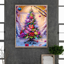 Load image into Gallery viewer, Diamond Painting - Full Round - Christmas tree (30*40CM)