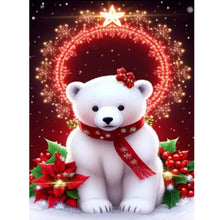 Load image into Gallery viewer, Diamond Painting - Full Round - Christmas bear (30*40CM)