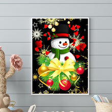 Load image into Gallery viewer, Diamond Painting - Full Round - Christmas snowman (30*40CM)