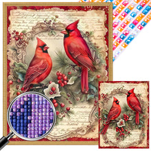 Load image into Gallery viewer, AB Diamond Painting - Full Square - cardinal (30*40CM)