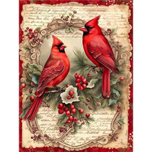 Load image into Gallery viewer, AB Diamond Painting - Full Square - cardinal (30*40CM)