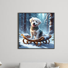 Load image into Gallery viewer, Diamond Painting - Full Round - sled puppy (30*30CM)
