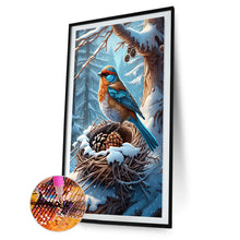Load image into Gallery viewer, Diamond Painting - Full Round - animals in the snow (40*60CM)