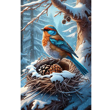 Load image into Gallery viewer, Diamond Painting - Full Round - animals in the snow (40*60CM)