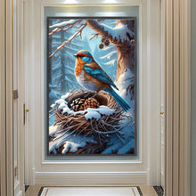 Load image into Gallery viewer, Diamond Painting - Full Round - animals in the snow (40*60CM)
