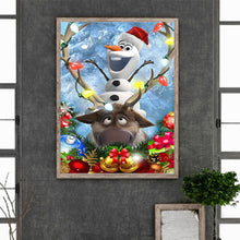 Load image into Gallery viewer, Diamond Painting - Full Round - Frozen Snowman (30*40CM)