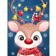 Load image into Gallery viewer, Diamond Painting - Full Round - Christmas deer (30*40CM)