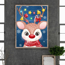 Load image into Gallery viewer, Diamond Painting - Full Round - Christmas deer (30*40CM)