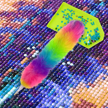 Load image into Gallery viewer, Plush Diamond Painting Drill Pens Diamond Art Painting Tools Pen (Rainbow)