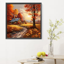 Load image into Gallery viewer, Diamond Painting - Full Round - woods house (30*30CM)