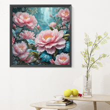 Load image into Gallery viewer, Diamond Painting - Full Round - peony (30*30CM)