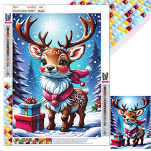 Load image into Gallery viewer, Diamond Painting - Full Square - Elk in the snow (30*40CM)