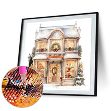 Load image into Gallery viewer, Diamond Painting - Full Round - Christmas candy house (30*30CM)