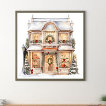 Load image into Gallery viewer, Diamond Painting - Full Round - Christmas candy house (30*30CM)
