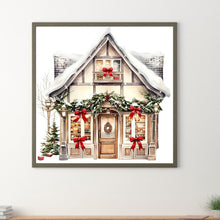 Load image into Gallery viewer, Diamond Painting - Full Round - Christmas candy house (30*30CM)