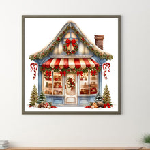 Load image into Gallery viewer, Diamond Painting - Full Round - Christmas candy house (30*30CM)