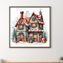 Load image into Gallery viewer, Diamond Painting - Full Round - Christmas igloo (30*30CM)
