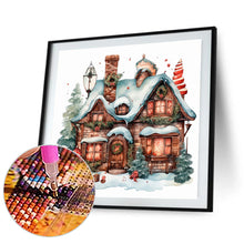 Load image into Gallery viewer, Diamond Painting - Full Round - Christmas igloo (30*30CM)