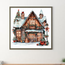 Load image into Gallery viewer, Diamond Painting - Full Round - Christmas igloo (30*30CM)