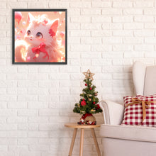 Load image into Gallery viewer, Diamond Painting - Full Round - cat under balloon (30*30CM)