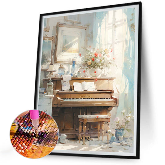 Diamond Painting - Full Round - Piano¡¤Memorial (30*40CM)