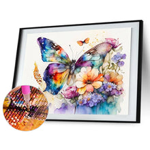 Load image into Gallery viewer, Diamond Painting - Full Round - butterfly (40*30CM)