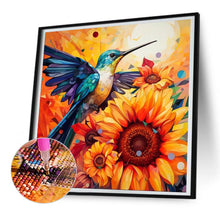 Load image into Gallery viewer, Diamond Painting - Full Round - hummingbird (30*30CM)