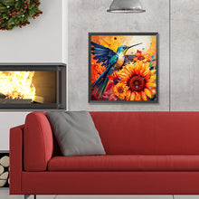 Load image into Gallery viewer, Diamond Painting - Full Round - hummingbird (30*30CM)