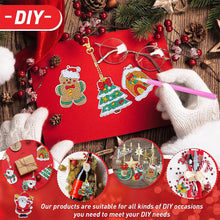 Load image into Gallery viewer, 12PCS Christmas Santa Full Drill Keyring for Christmas Home Party Decor (#158)
