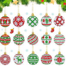 Load image into Gallery viewer, 12PCS Christmas Full Drill Keyring for Christmas Home Party Decor (#164)
