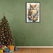 Load image into Gallery viewer, Diamond Painting - Full Round - It's an owl (40*60CM)