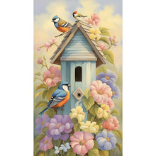 Load image into Gallery viewer, Diamond Painting - Full Round - A place for birds and flowers (40*70CM)