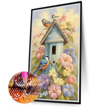 Load image into Gallery viewer, Diamond Painting - Full Round - A place for birds and flowers (40*70CM)