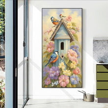 Load image into Gallery viewer, Diamond Painting - Full Round - A place for birds and flowers (40*70CM)