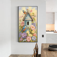 Load image into Gallery viewer, Diamond Painting - Full Round - A place for birds and flowers (40*70CM)