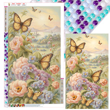 Load image into Gallery viewer, Diamond Painting - Full Round - place of pansies (40*70CM)