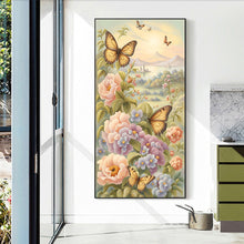 Load image into Gallery viewer, Diamond Painting - Full Round - place of pansies (40*70CM)