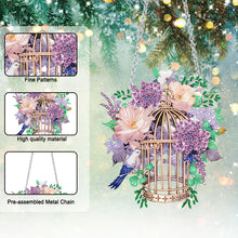 Load image into Gallery viewer, Acrylic Diamond Art Hanging Pendant Diamond Painting Hanging Sign (#2)