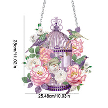 Load image into Gallery viewer, Acrylic Diamond Art Hanging Pendant Diamond Painting Hanging Sign (#6)