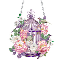 Load image into Gallery viewer, Acrylic Diamond Art Hanging Pendant Diamond Painting Hanging Sign (#6)