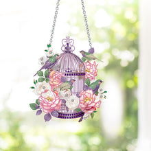 Load image into Gallery viewer, Acrylic Diamond Art Hanging Pendant Diamond Painting Hanging Sign (#6)