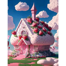 Load image into Gallery viewer, Diamond Painting - Full Square - Cream strawberry house (30*40CM)
