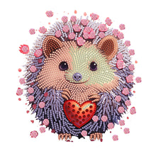 Load image into Gallery viewer, Diamond Painting - Partial Special Shaped - baby hedgehog (30*30CM)