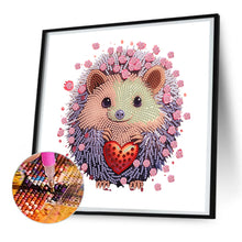 Load image into Gallery viewer, Diamond Painting - Partial Special Shaped - baby hedgehog (30*30CM)